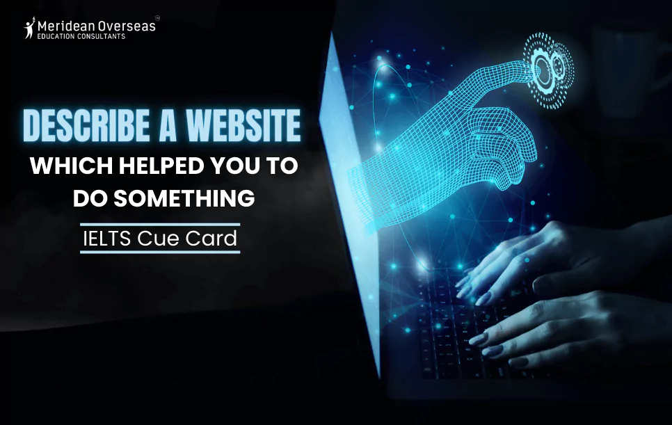 Describe a website which helped you to do something 